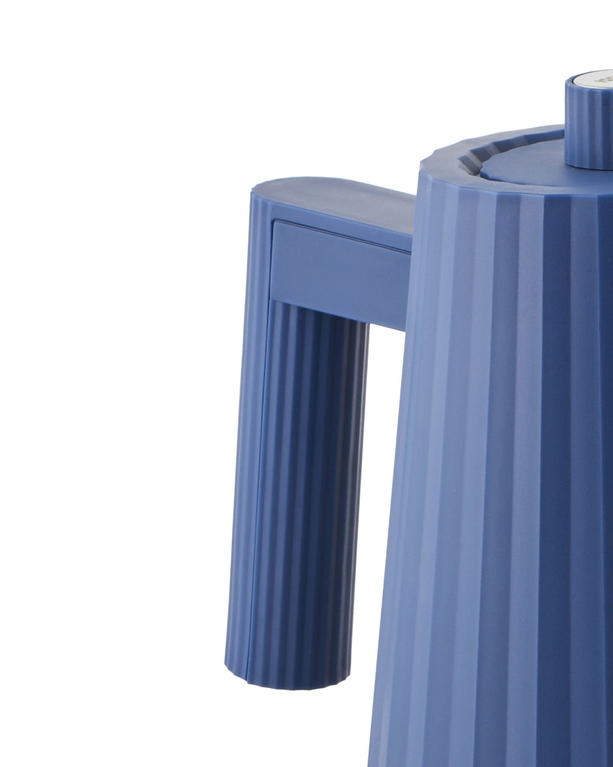 Plissé: Blue Electric Kettle By Michele De Lucchi | ALESSI