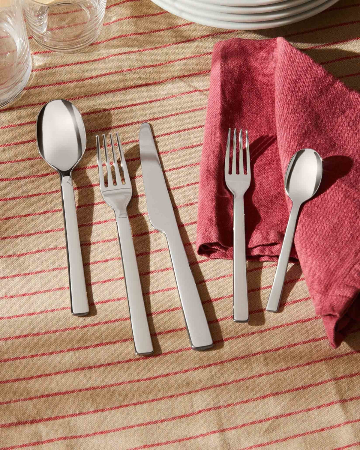 Ovale Cutlery Set 5 Pieces By Ronan and Erwan Bouroullec | ALESSI