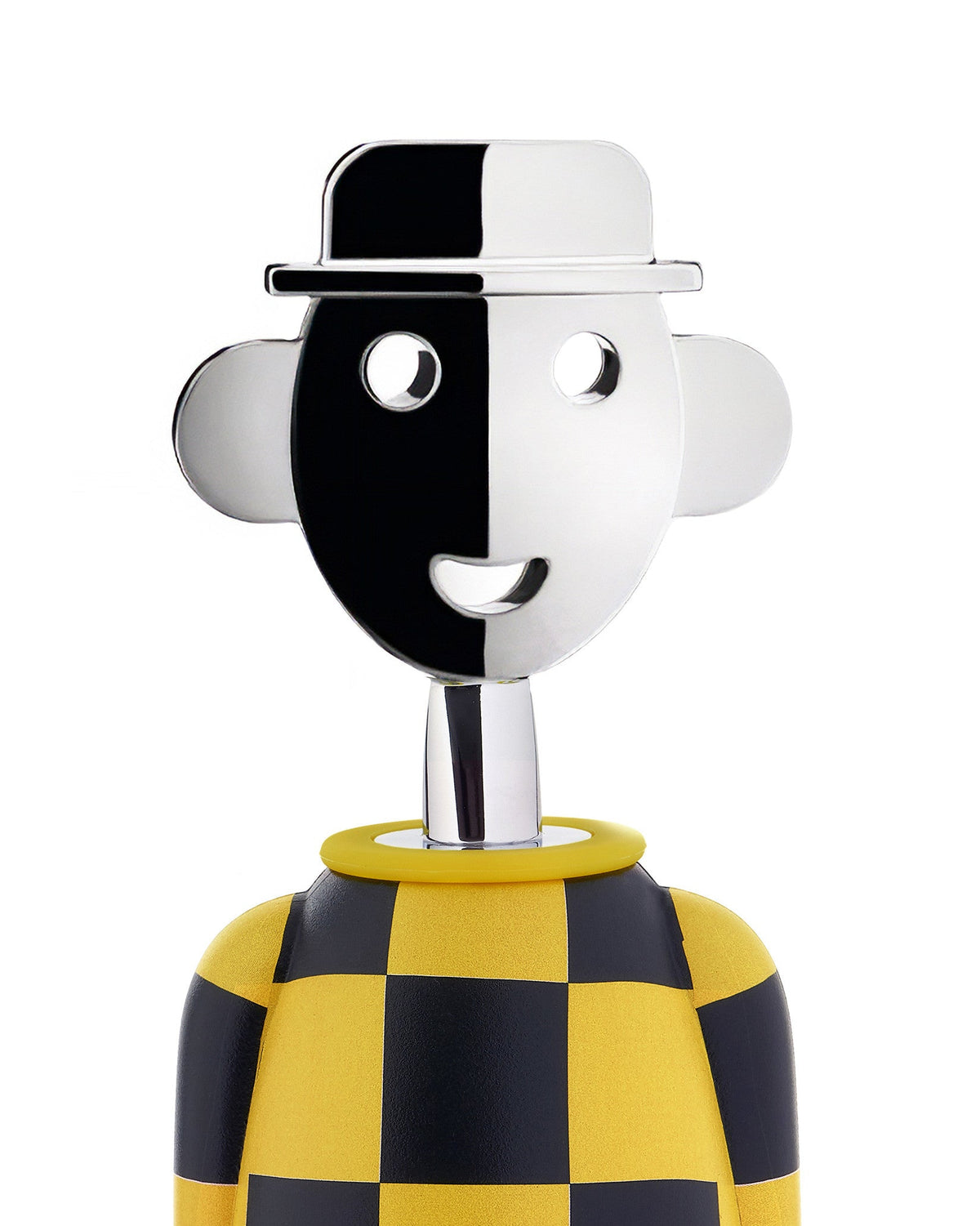 Giallo e Nero: black and yellow Corkscrew by Mendini | ALESSI