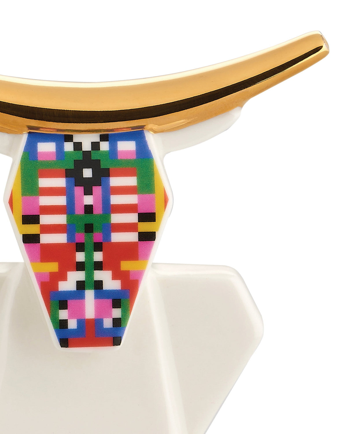 Holyhedrics Cow figurine By Elena Salmistraro | ALESSI