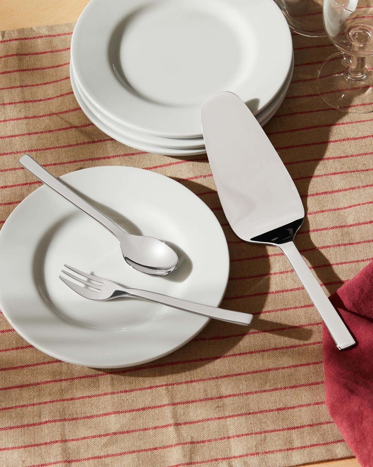 Ovale Pastry Fork - 6 Pieces | ALESSI