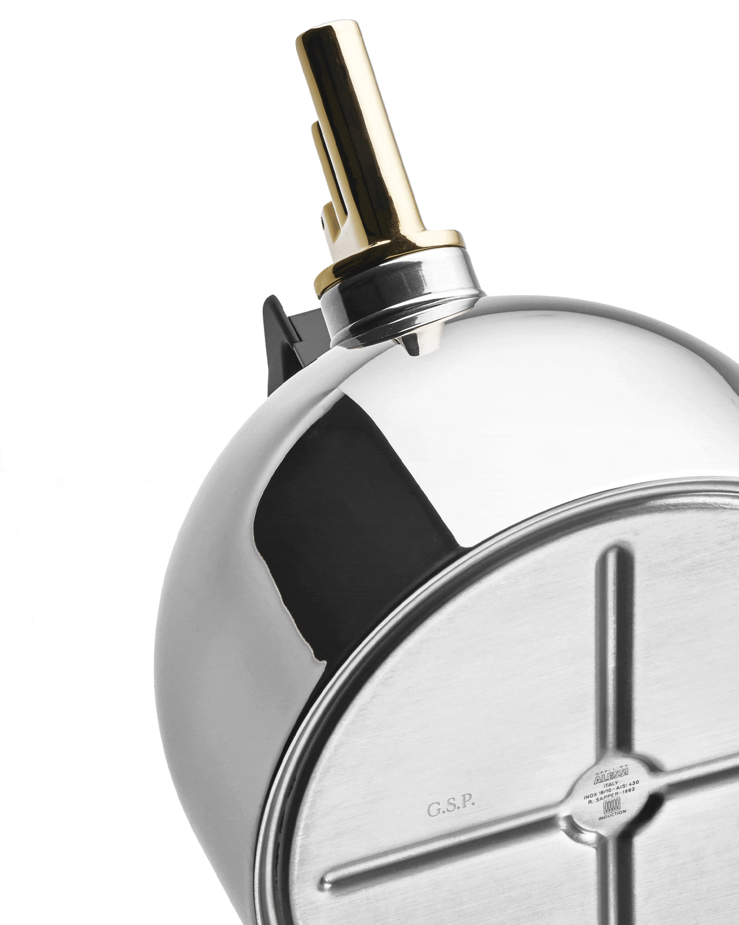 9091 Induction Kettle With Whistle By Richard Sapper | ALESSI