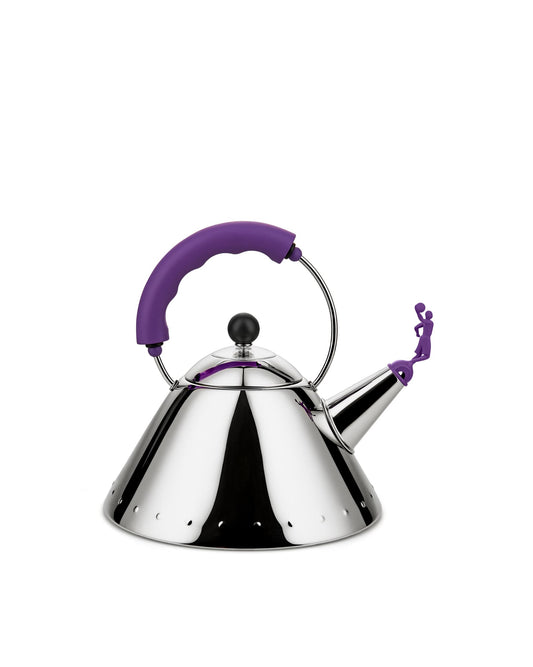 3909 Kettle In Stainless Steel By Michael Graves and Virgil Abloh | ALESSI