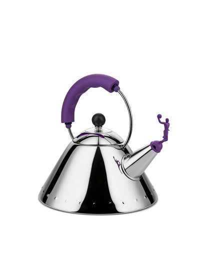 3909 Kettle In Stainless Steel By Michael Graves and Virgil Abloh | ALESSI