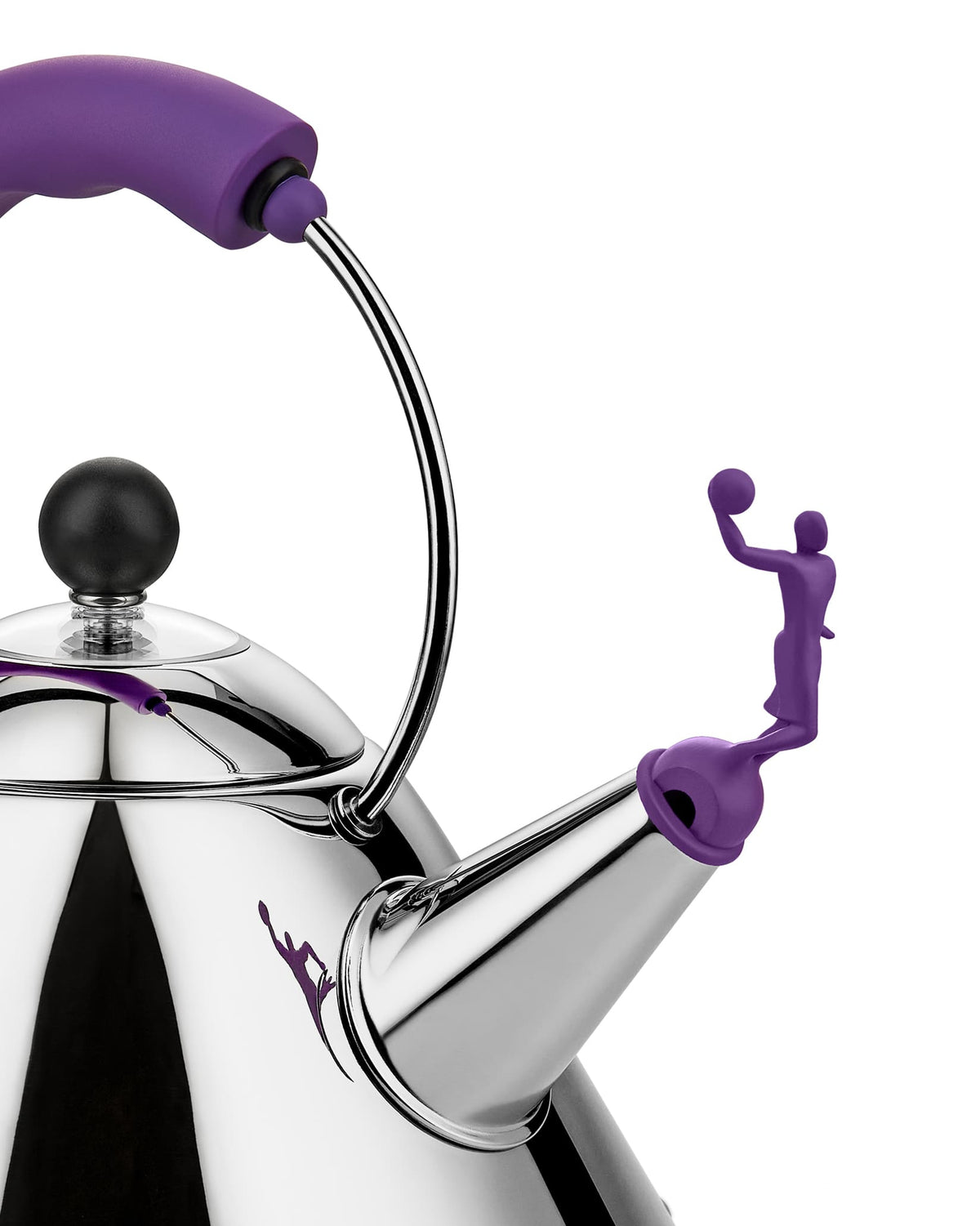 3909 Kettle In Stainless Steel By Michael Graves and Virgil Abloh | ALESSI