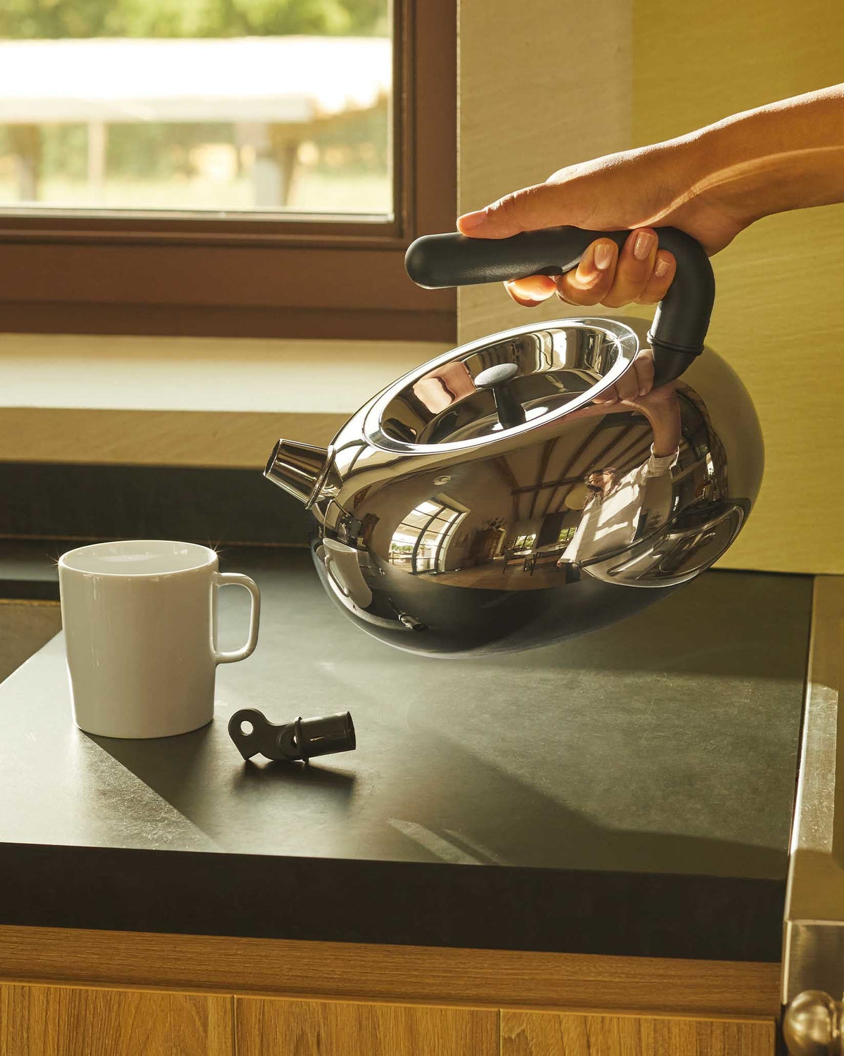 Bulbul Induction Kettle Designed By Achille Castiglioni | ALESSI