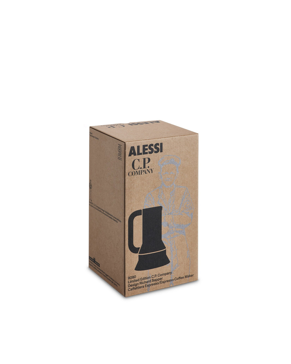 9090/3 : Espresso coffee maker By Richard Sapper  - C.P. Company | ALESSI