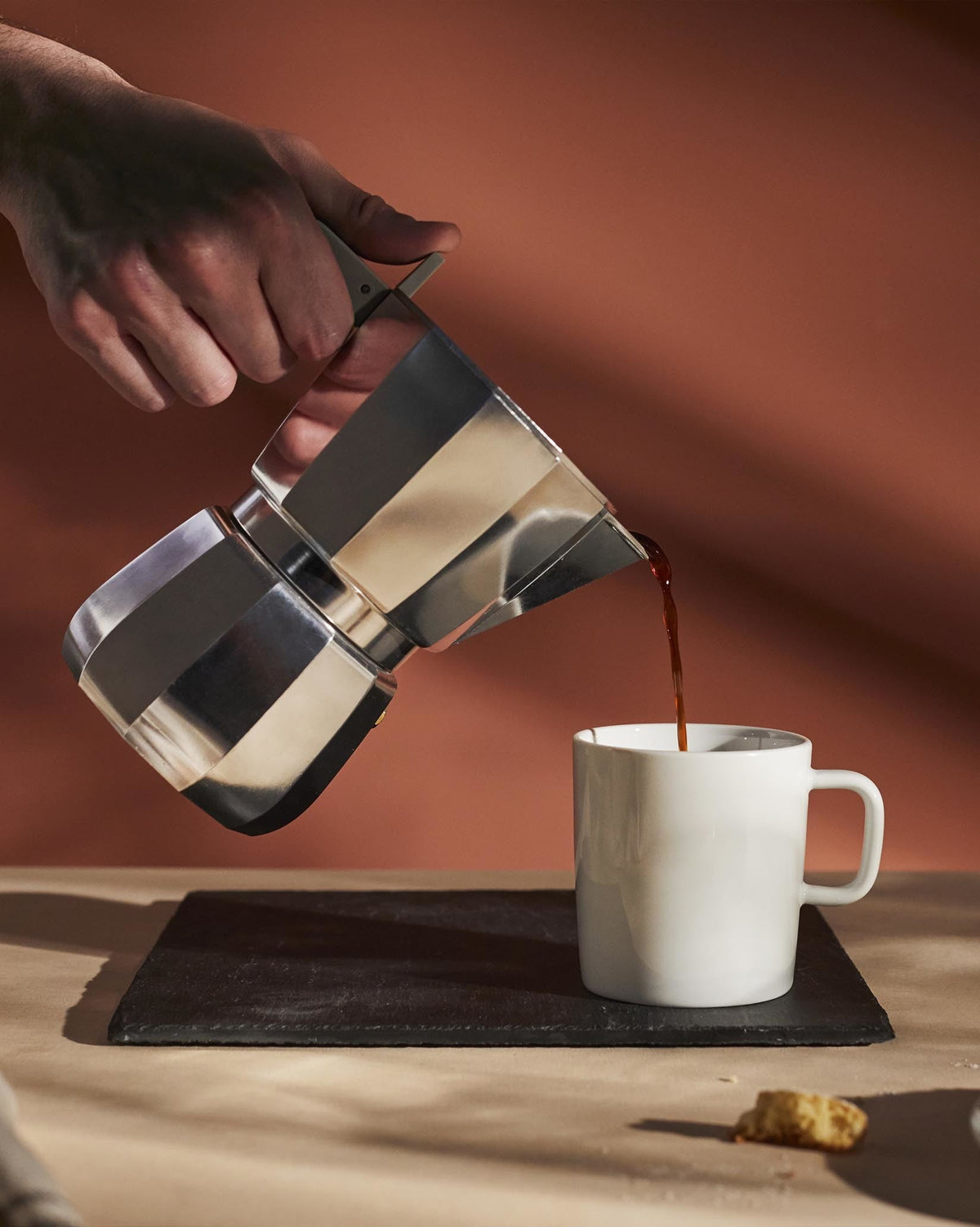 Moka Induction Espresso Coffee Maker By David Chipperfield | ALESSI