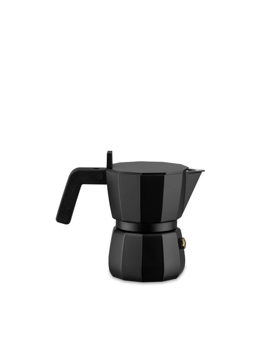 Moka Black Espresso Coffee Maker By David Chipperfield | ALESSI