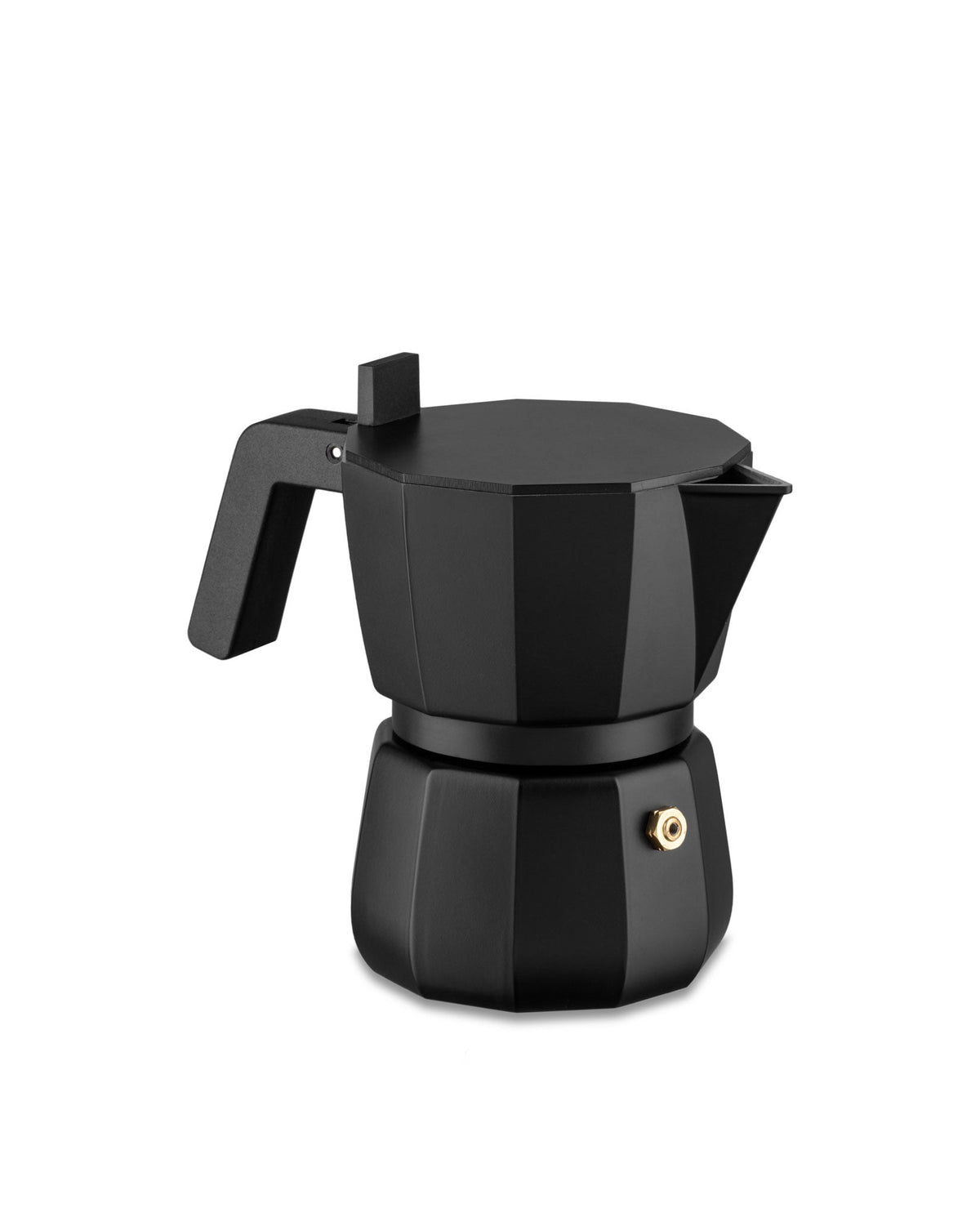 Moka Black Espresso Coffee Maker By David Chipperfield | ALESSI