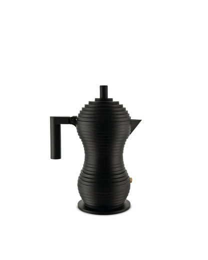 Pulcina Black Espresso Coffee Maker By Michele De Lucchi | ALESSI