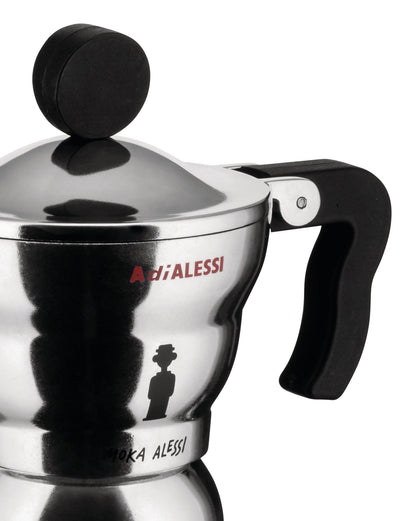 Moka Alessi Espresso Coffee Maker By Alessandro Medini | ALESSI