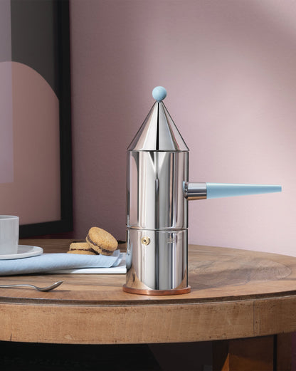 La Conica Manico Lungo Espresso Coffee Maker By Aldo Rossi | ALESSI