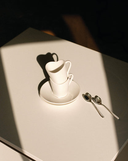 To: 2 Mocha Cups, Saucers & Spoons By Miriam Mirri | ALESSI