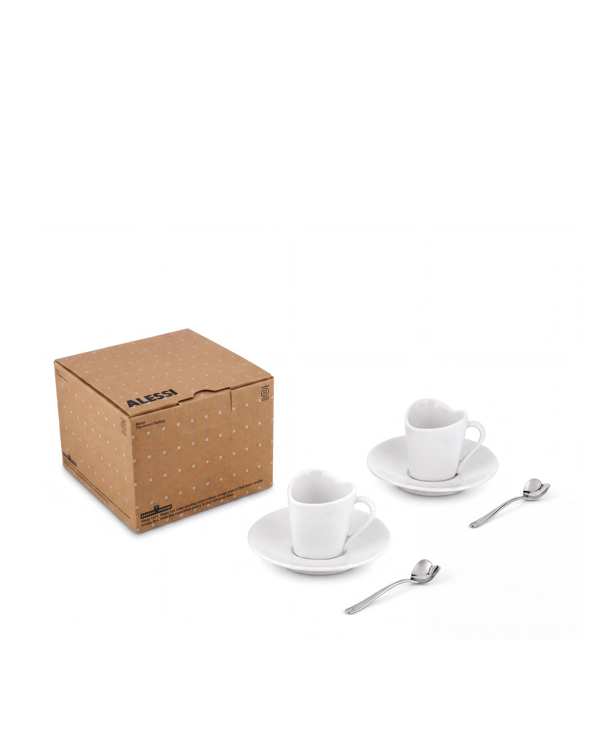 To: 2 Mocha Cups, Saucers & Spoons By Miriam Mirri | ALESSI