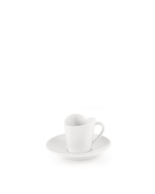To: Set of 4 Mocha Cups & Saucers By Miriam Mirri | ALESSI