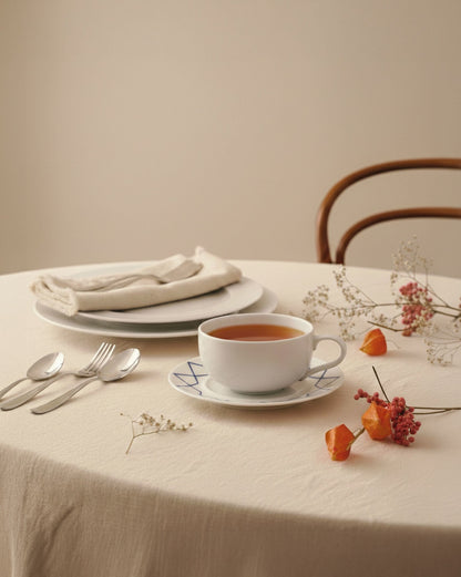 La Bella Tavola - My Beautiful China: Saucer For Tea and Coffee Cup | ALESSI