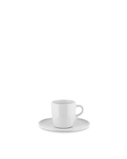 Itsumo: Set of one mocha cup with saucer 4 pieces | ALESSI