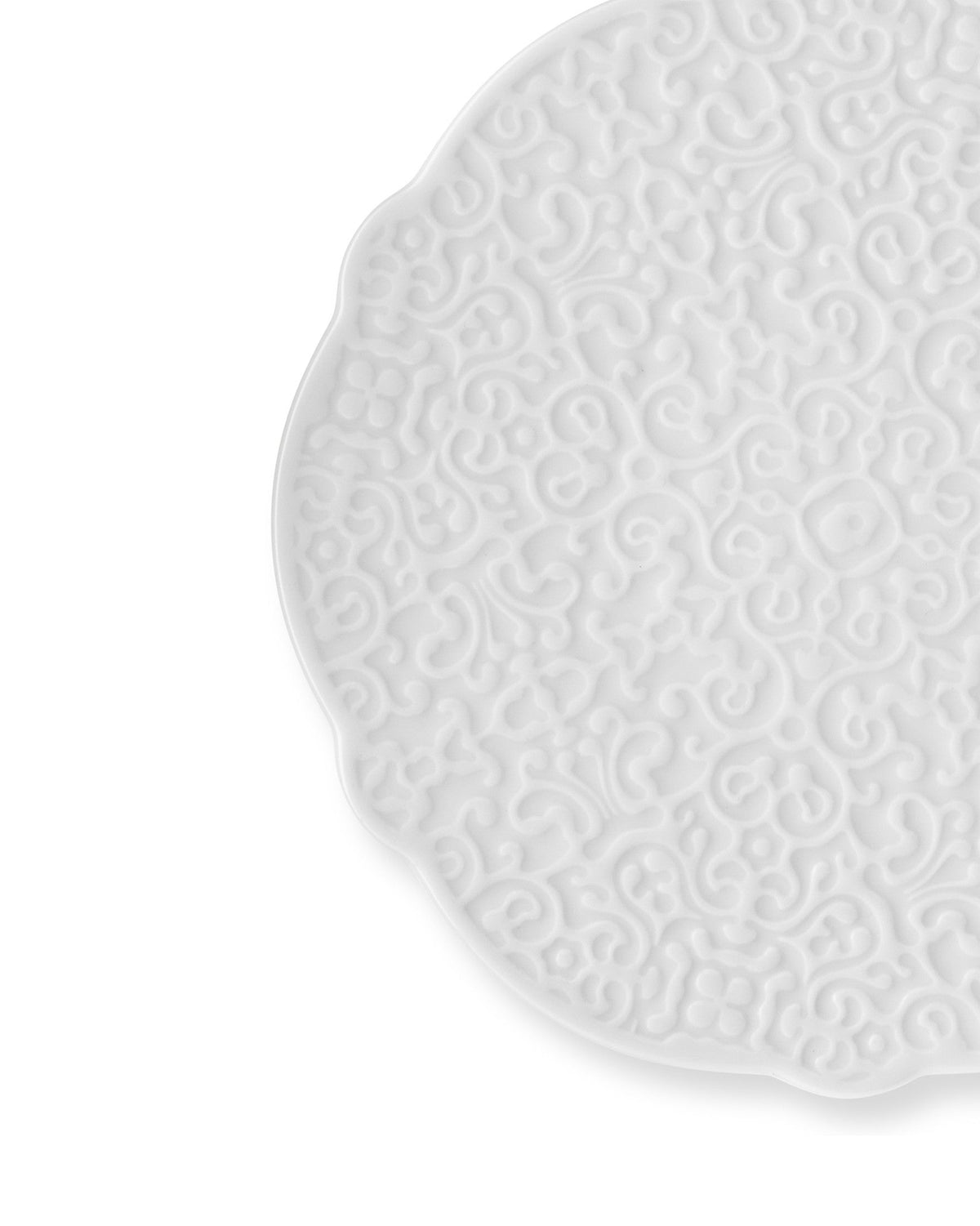 Dressed: Saucer for teacup 4 pieces By Marcel Wanders | ALESSI