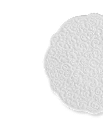 Dressed: Saucer for mocha cup 4 pieces By Marcel Wanders | ALESSI