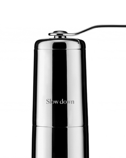 Slow coffee: Coffee grinder by Keiji Takeuchi | ALESSI