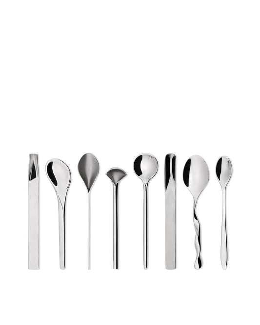 Il Caffè/Tè Alessi Set Of 8 Coffee Spoons | ALESSI