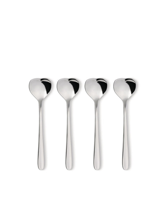 Big Love Set Of 4 Tea Spoons | ALESSI
