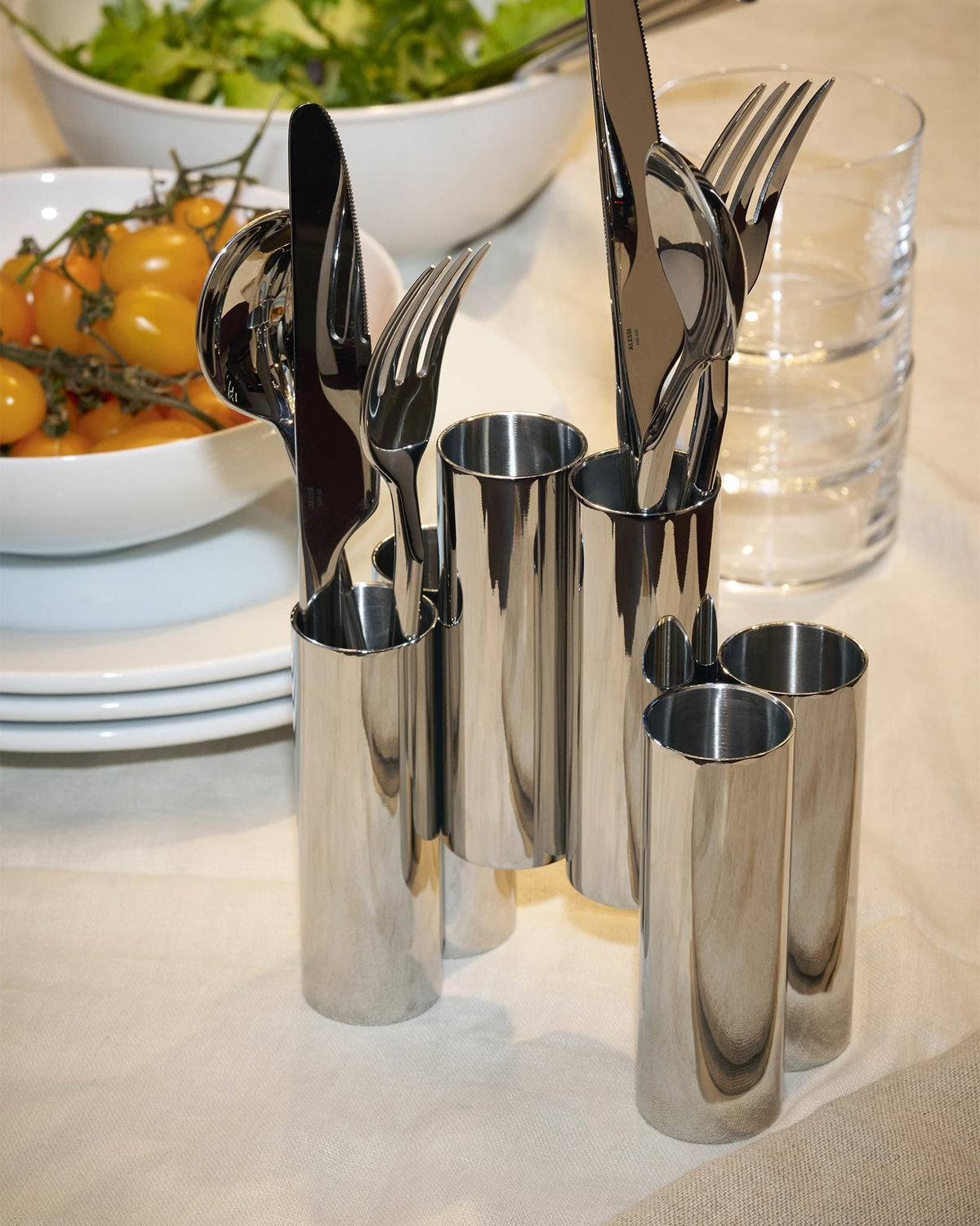 Canale: Cutlery holder By Patricia Urquiola | ALESSI
