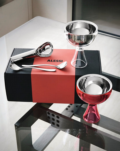 Alessi & Ice Cream: Ice cream Gift set by AA.VV. | ALESSI