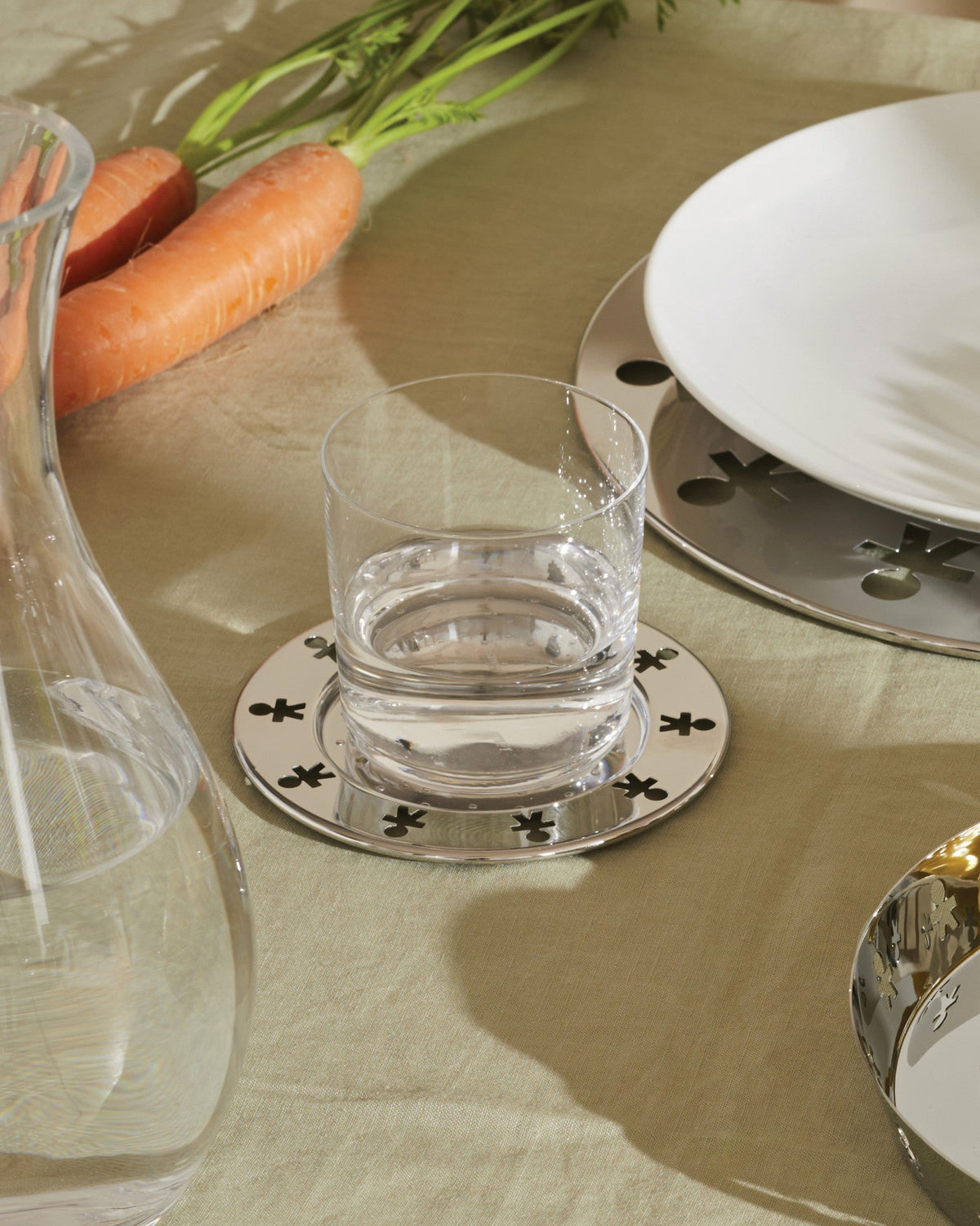 Mini Girotondo: Glass coaster by King-Kong | ALESSI