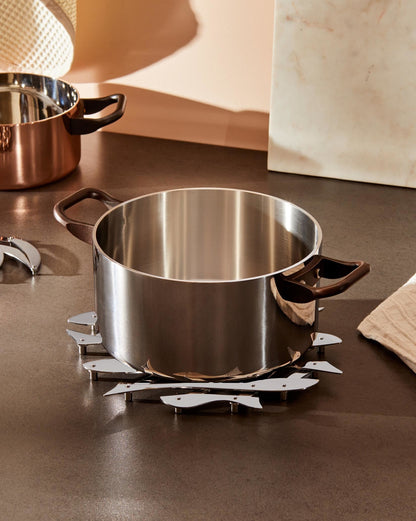 Pescher Extensible Trivet Designed By D'Urbino-Lomazzi | ALESSI