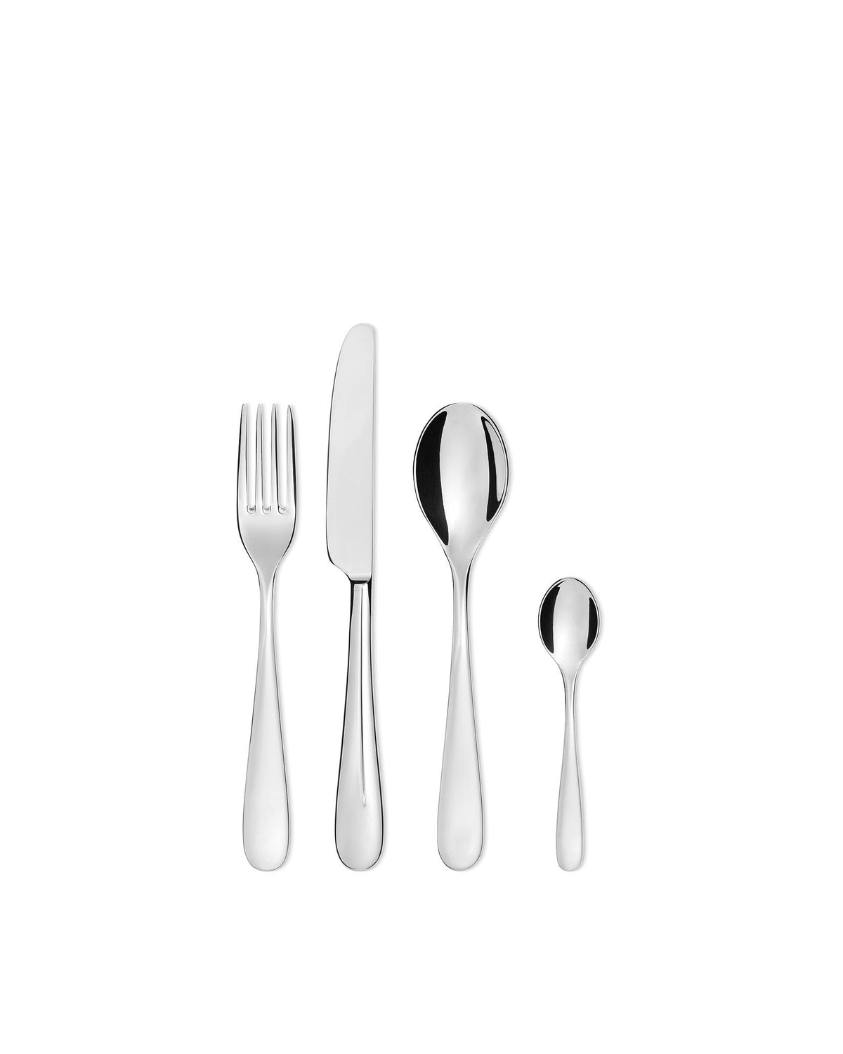 Nuovo Milano Cutlery Set 24 Pieces Designed By Ettore Sottsass | ALESSI