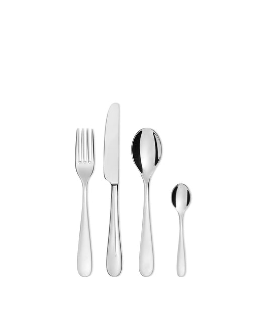 Nuovo Milano Cutlery Set 24 Pieces Designed By Ettore Sottsass | ALESSI