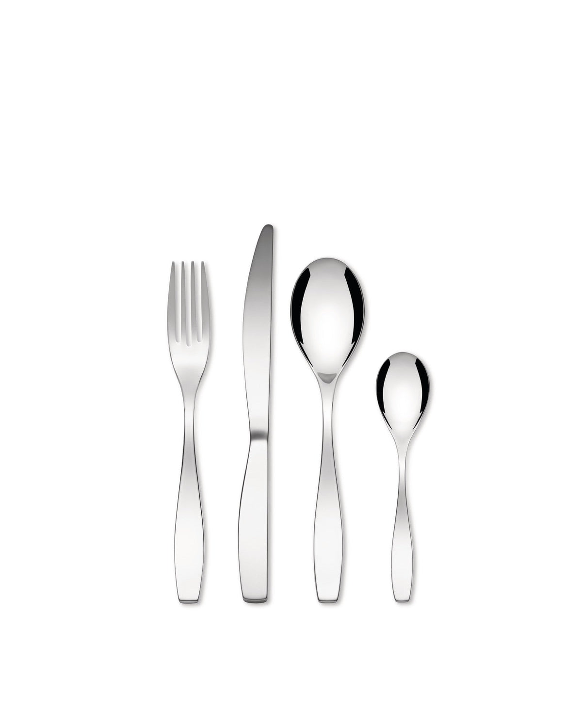 Duna: Cutlery Set by Marco Zanuso - Polish | ALESSI