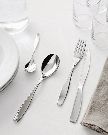 Duna: Cutlery Set by Marco Zanuso - Polish | ALESSI