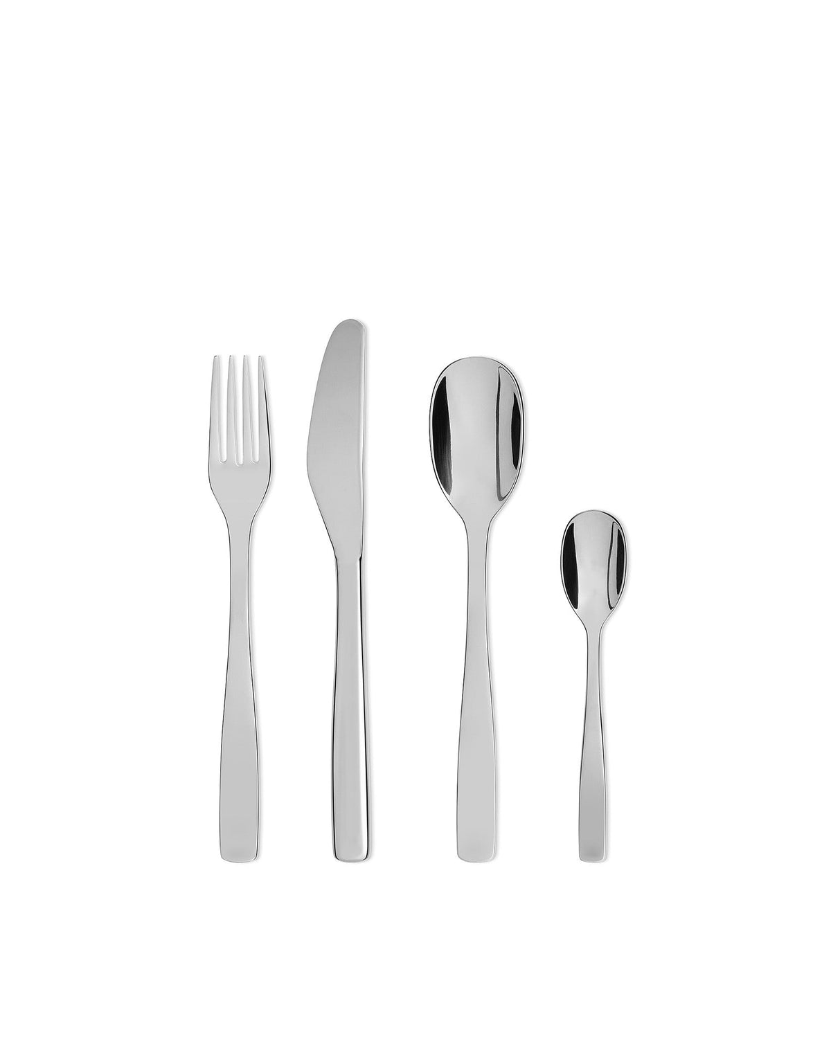 KnifeForkSpoon Cutlery Set 24 Pieces By Jasper Morrison | ALESSI