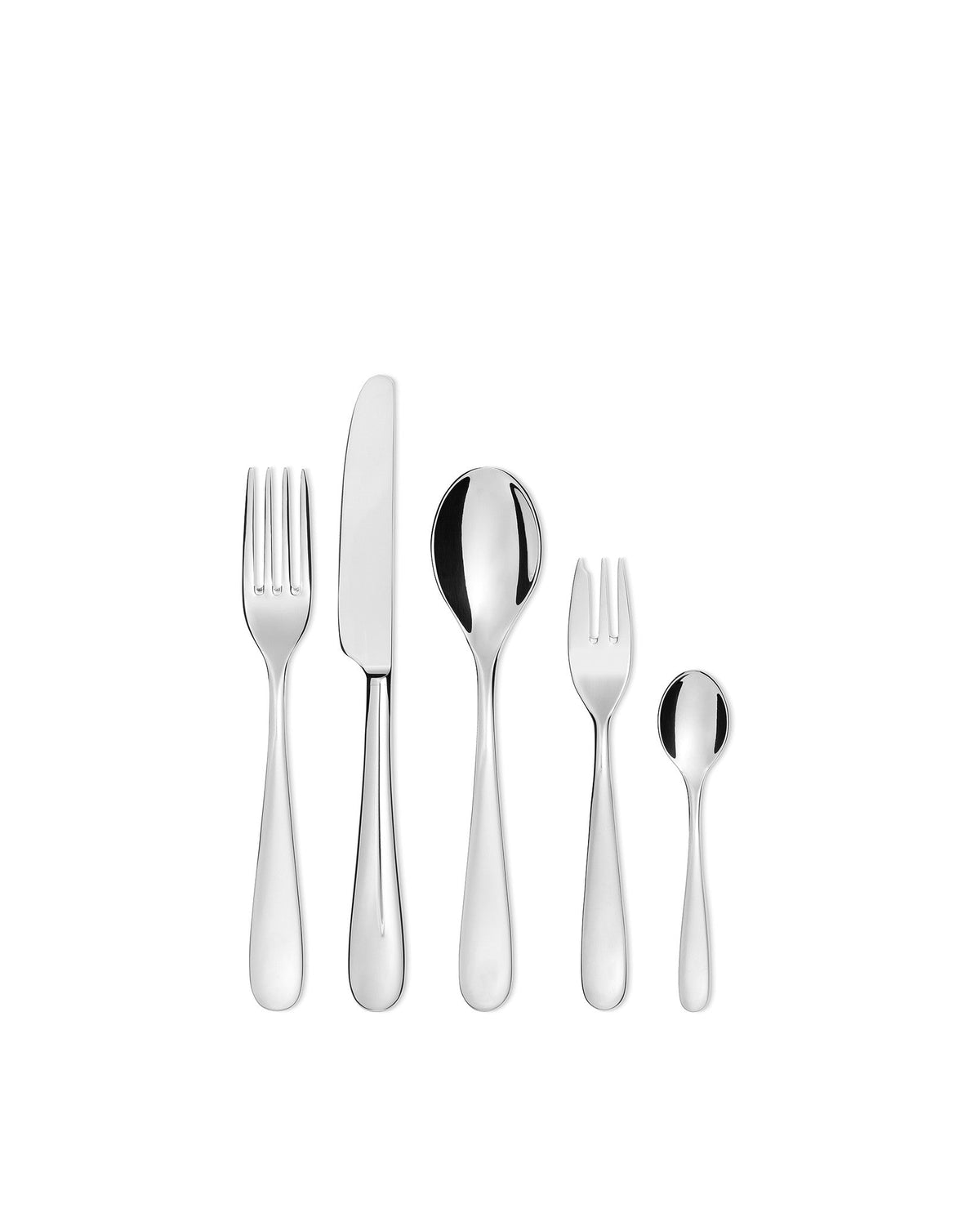 Nuovo Milano Cutlery Set 30 Pieces Designed By Ettore Sottsass | ALESSI