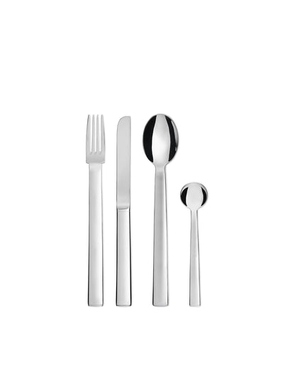 Rundes Modell Cutlery Set 24 Pieces By Josef Hoffmann | ALESSI