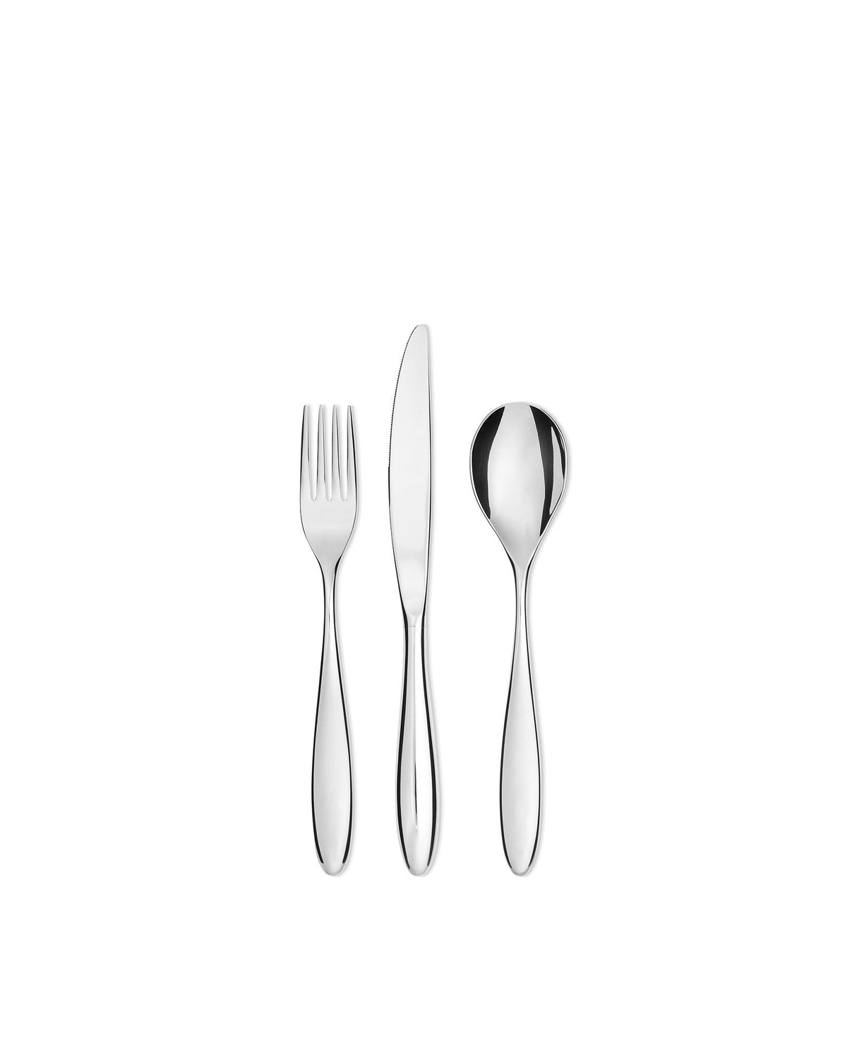 Mami: Stainless steel cutlery set by Giovannoni | ALESSI