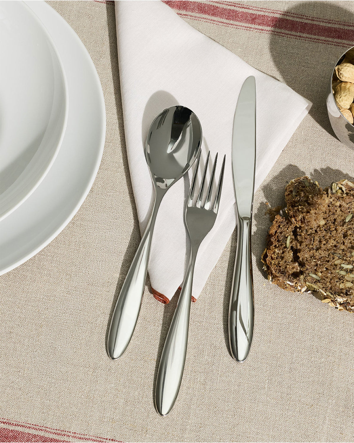 Mami: Stainless steel cutlery set by Giovannoni | ALESSI