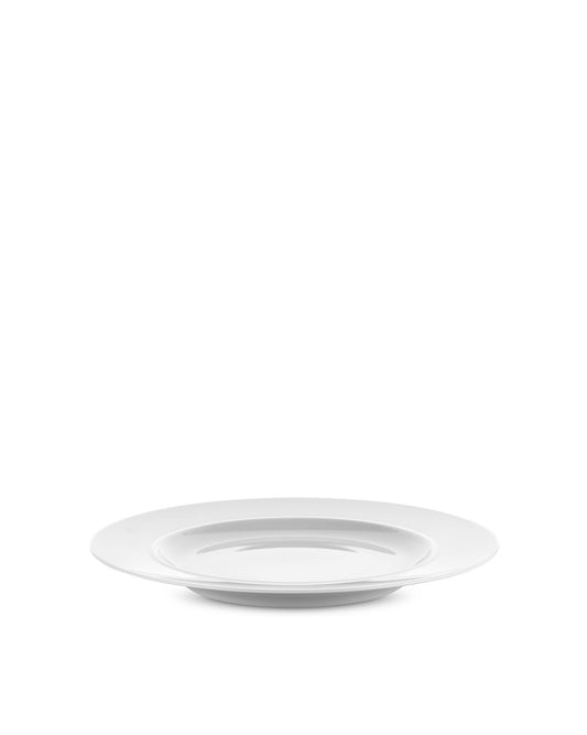 La Bella Tavola: Dinner Plate By Ettore Sottsass - 4 pieces | ALESSI