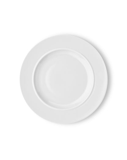 La Bella Tavola: Dinner Plate By Ettore Sottsass - 4 pieces | ALESSI