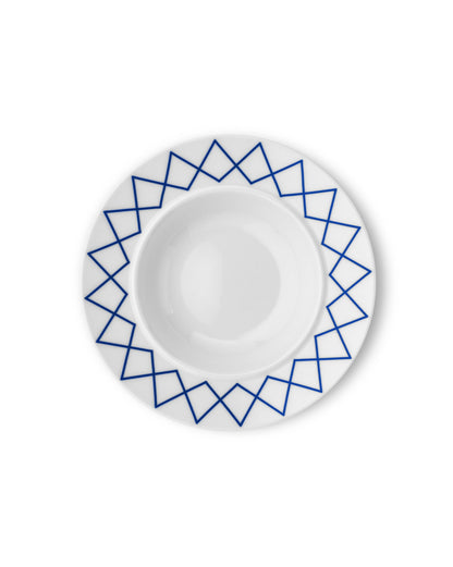 La Bella Tavola - My Beautiful China: Soup Bowl By Sottsass | ALESSI