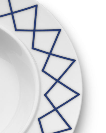 La Bella Tavola - My Beautiful China: Soup Bowl By Sottsass | ALESSI