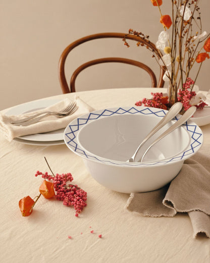 La Bella Tavola - My Beautiful China: Salad Bowl By Sottsass | ALESSI