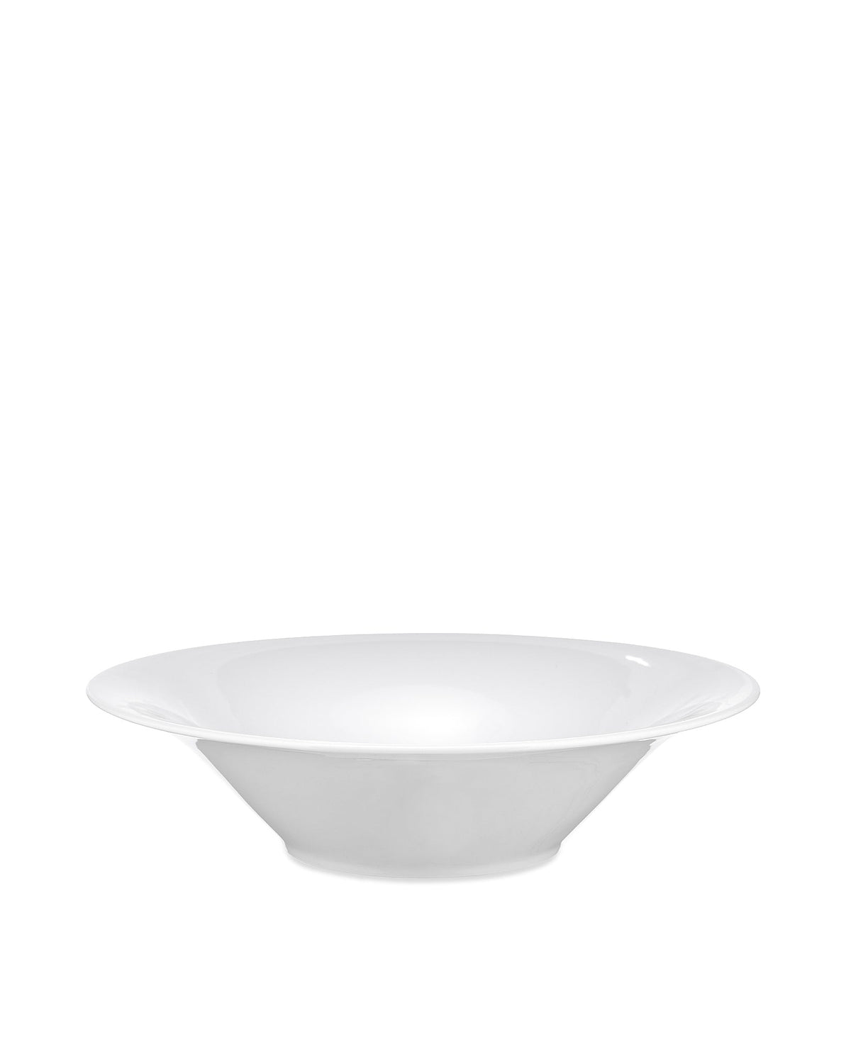 KU: Designer Salad Bowl in White Porcelain | ALESSI