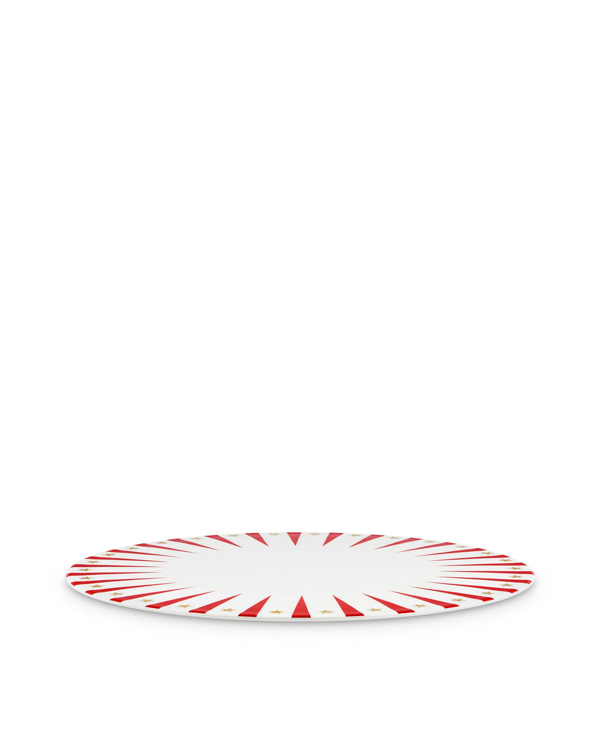 Delight: Christmas panettone porcelain plate | ALESSI