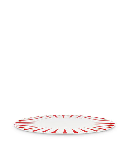 Delight: Christmas panettone porcelain plate | ALESSI