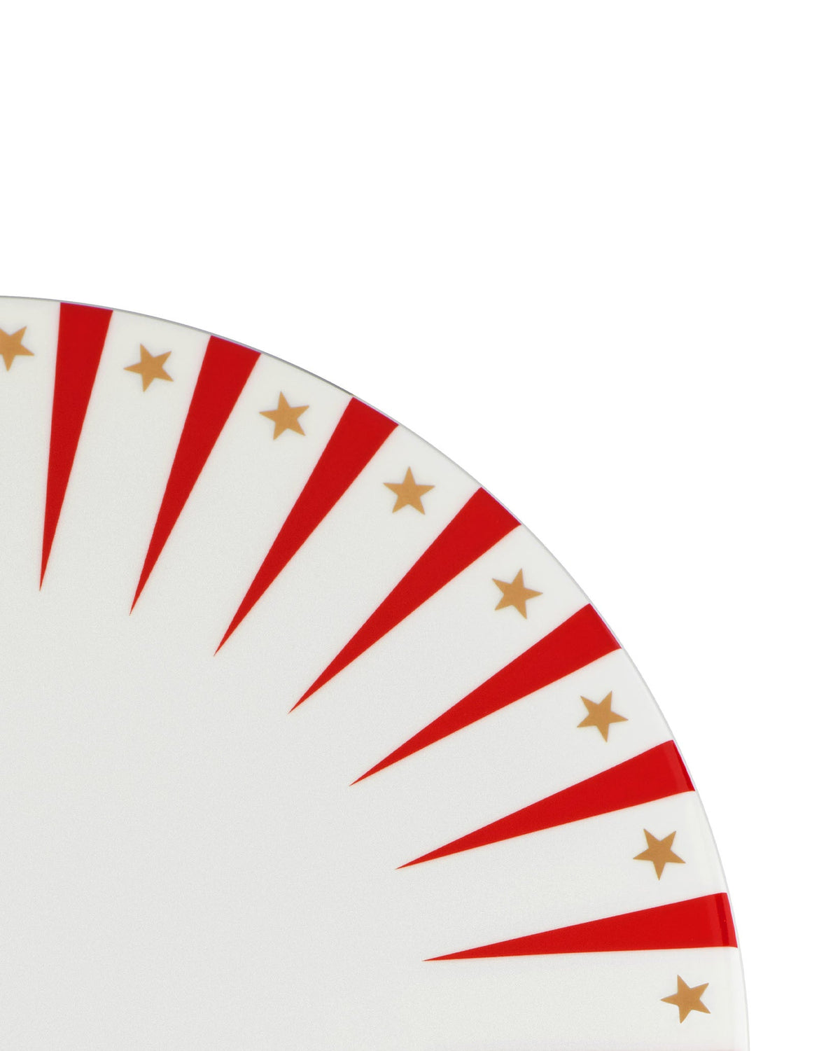 Delight: Christmas panettone porcelain plate | ALESSI