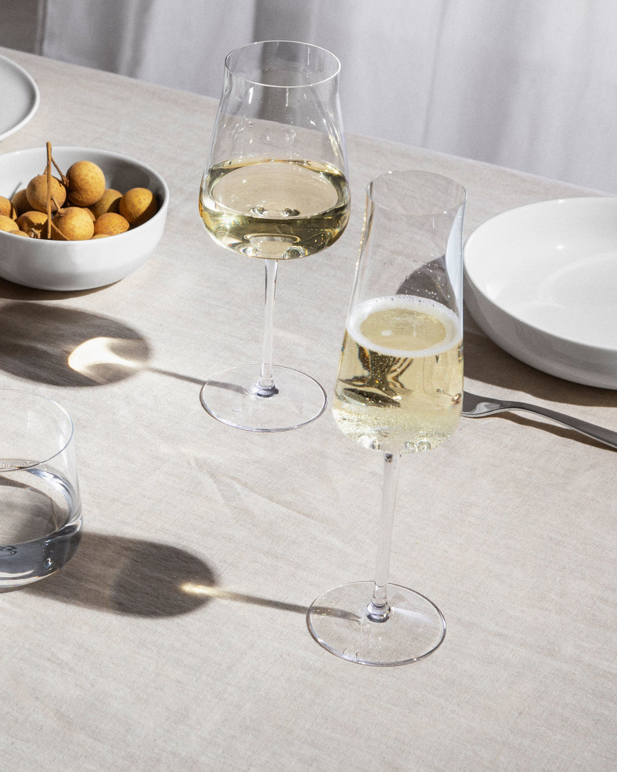Eugenia: Champagne flute 4 pieces by Naoto Fukasawa | ALESSI